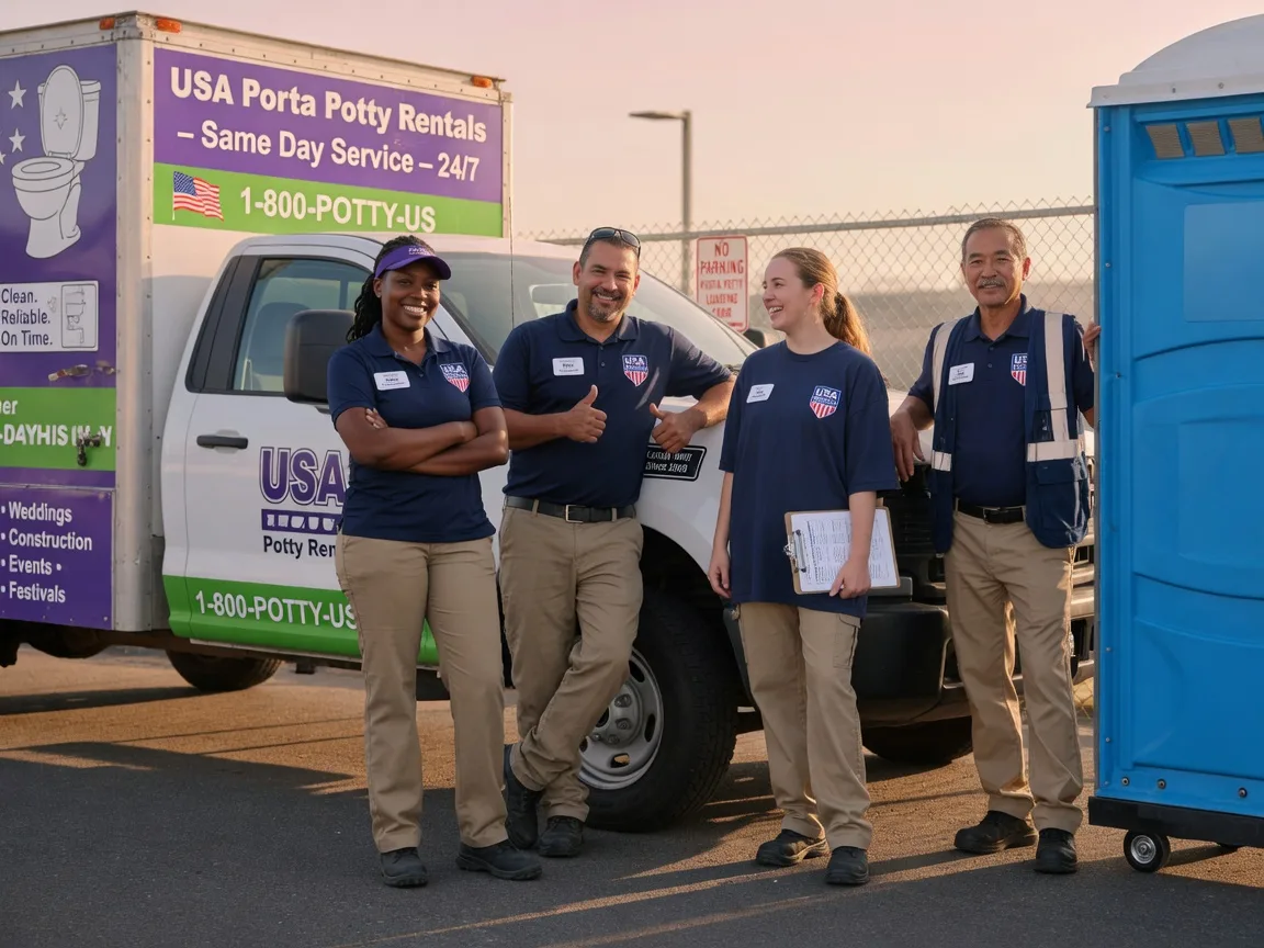 Porta Potty Rental company in Roscoe, SD